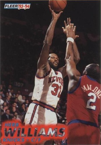 1993-94 Fleer - Herb Williams #341
