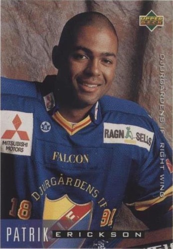 1995-96 Upper Deck Swedish - Patrik Erickson #54