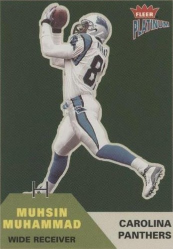 2002 Fleer Platinum Muhsin Muhammad #117
