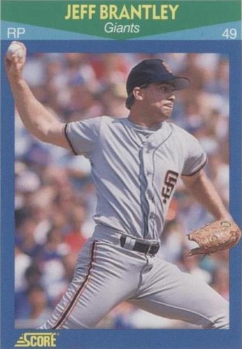 1990 Score Rising Stars - Jeff Brantley #22