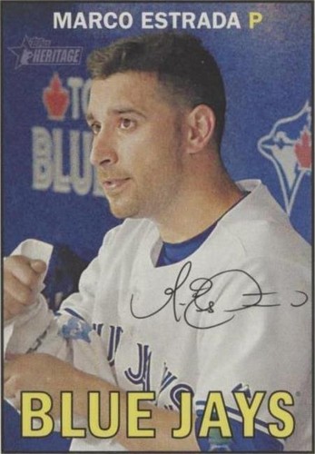 2016 Topps Heritage - Marco Estrada #245