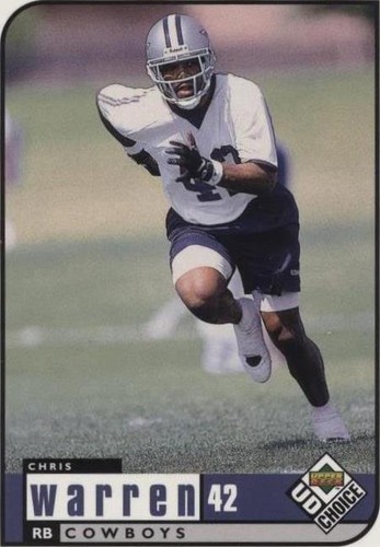1998 Upper Deck UD Choice Chris Warren #325