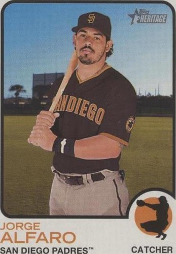 2022 Topps Heritage - Jorge Alfaro #274
