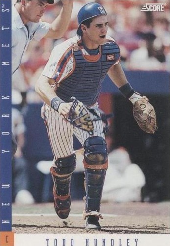 1993 Score - Todd Hundley #167