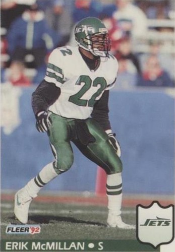 1992 Fleer Erik McMillan #309
