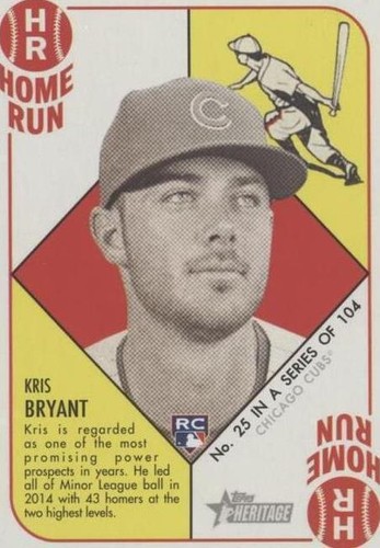 2015 Topps Heritage '51 - Kris Bryant #25