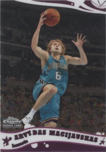 2005-06 Topps Chrome - Arvydas Macijauskas #174