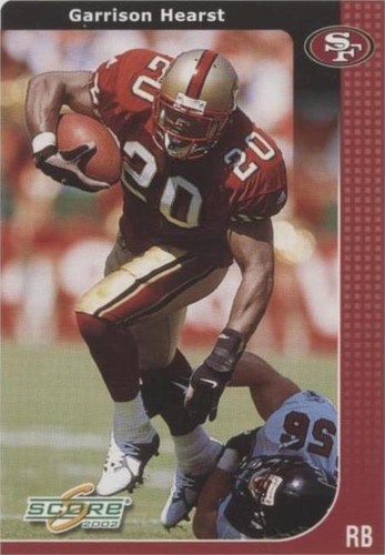 2002 Score Garrison Hearst #199