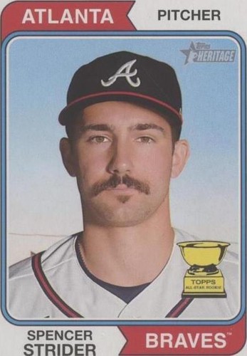 2023 Topps Heritage - Spencer Strider #225