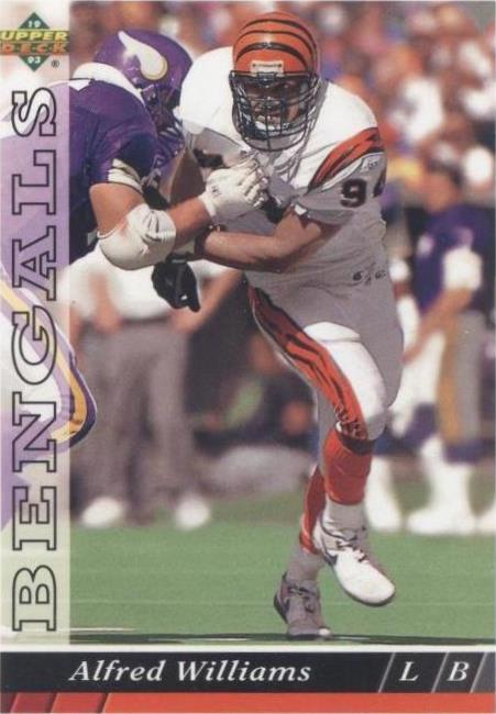 1993 Upper Deck Alfred Williams #312