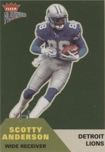 2002 Fleer Platinum Scotty Anderson #91