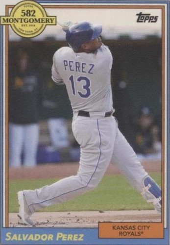 2022 Topps 582 Montgomery Club Set 2 - Salvador Perez #18