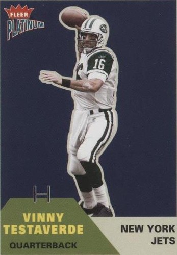 2002 Fleer Platinum Vinny Testaverde #50