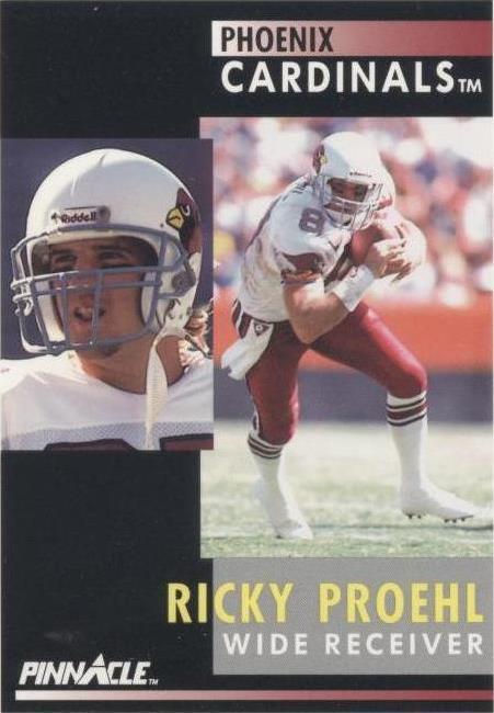 Pinnacle Ricky Proehl #98 1991