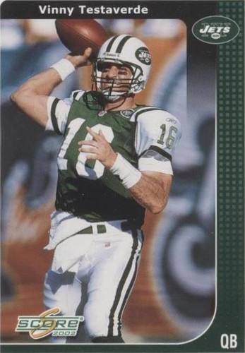 2002 Score Vinny Testaverde #161