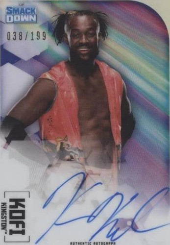 2020 Topps Chrome WWE - Kofi Kingston #A-KK