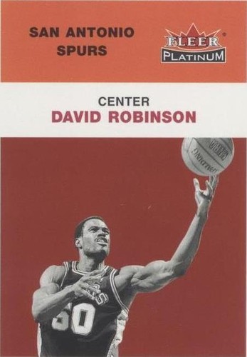 2001-02 Fleer Platinum - David Robinson #51