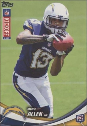 2013 Topps Kickoff Keenan Allen #34