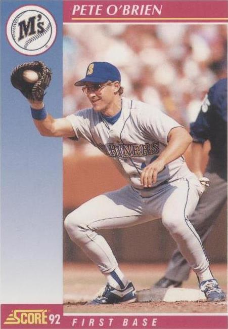 1992 Score - Pete O'Brien #141