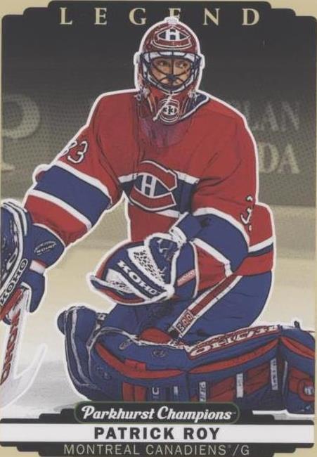 2022-23 Upper Deck Parkhurst Champions - Patrick Roy #341