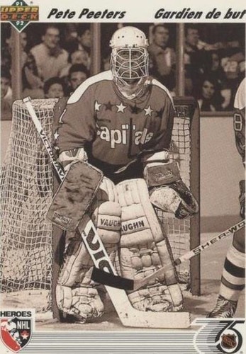 1991-92 Upper Deck - Pete Peeters #642
