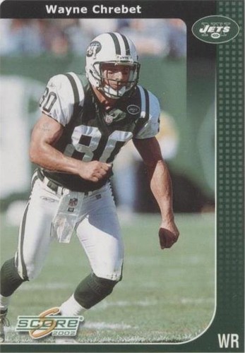 2002 Score Wayne Chrebet #155