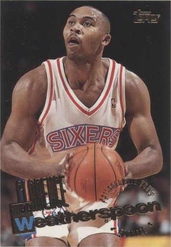 1995-96 Topps - Clarence Weatherspoon #55