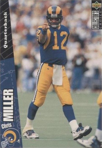 1996 Upper Deck Collector's Choice Chris Miller #252
