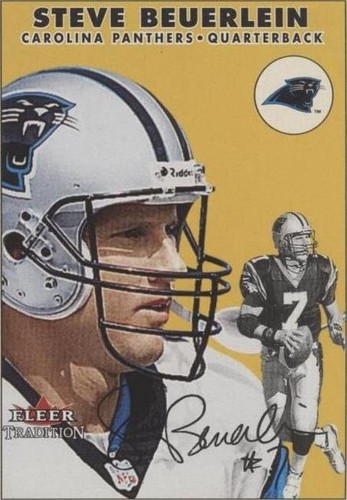 2000 Fleer Tradition Steve Beuerlein #93