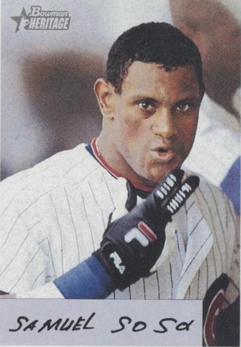 2002 Bowman Heritage - Sammy Sosa #247