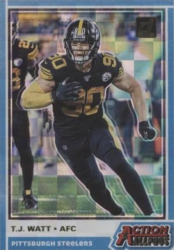 2020 Panini Donruss T.J. Watt #AAP-TJW