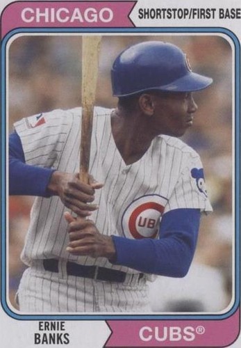 2020 Topps Base Set Photo Variations #253 Ernie Banks - BB