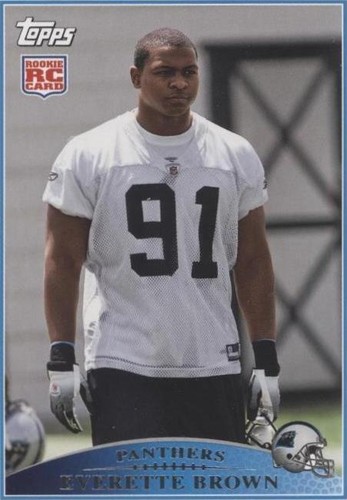 2009 Topps Everette Brown #369