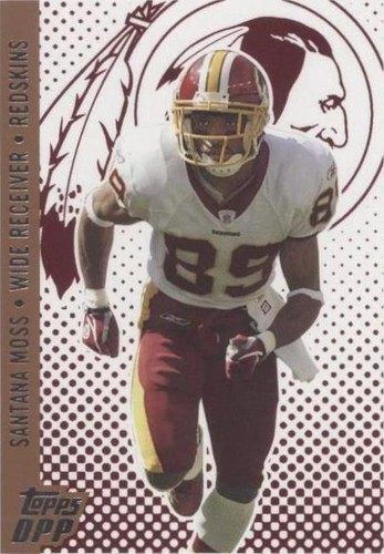 2006 Topps Draft Picks and Prospects (DPP) Santana Moss #89