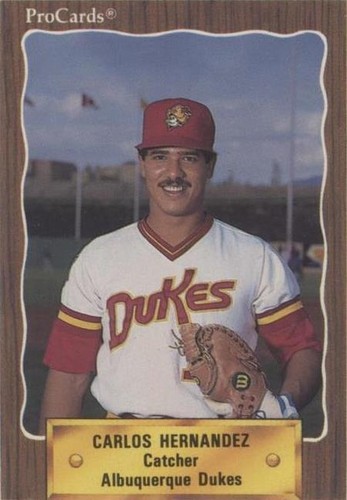 1990 ProCards Minor League - Carlos Hernandez #349