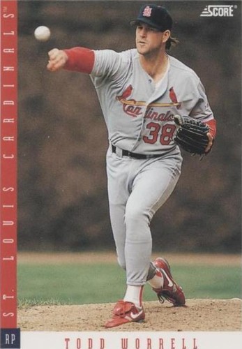 1993 Score - Todd Worrell #635