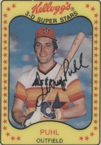 1981 Kellogg's 3-D Super Stars - Terry Puhl #42