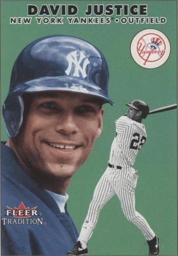 2000 Fleer Tradition Update - David Justice #U107