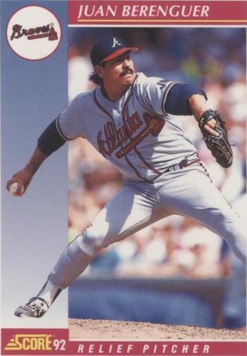 1992 Score - Juan Berenguer #216