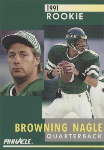 1991 Pinnacle Browning Nagle #321