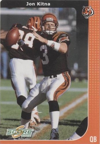 2002 Score Jon Kitna #54