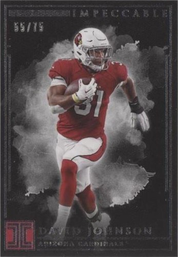 2019 Panini Impeccable David Johnson #87