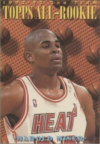 1993-94 Topps - Harold Miner #175