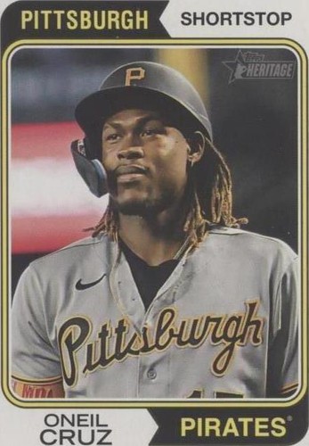 2023 Topps Heritage - Oneil Cruz #252