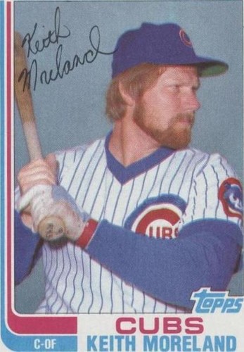 1982 Topps Traded - Keith Moreland #76T