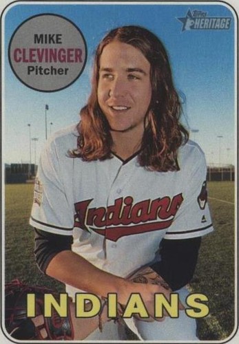 2018 Topps Series 1 # 237 Mike Clevinger - Cleveland Indians
