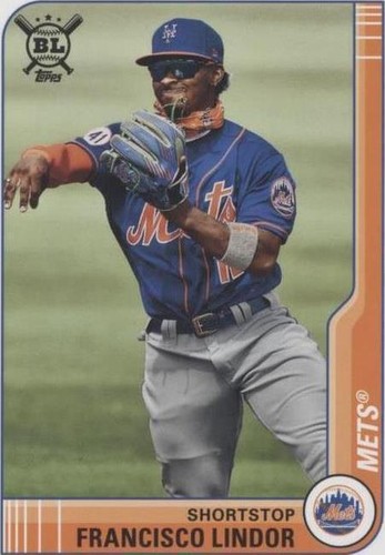 2024 Topps Big League Francisco Lindor Super Rare Red Foil