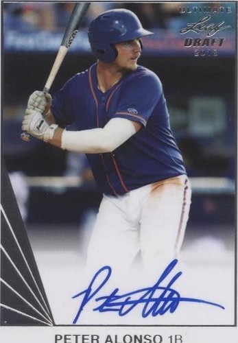 2018 Leaf Ultimate Draft - Pete Alonso #BA-PA1