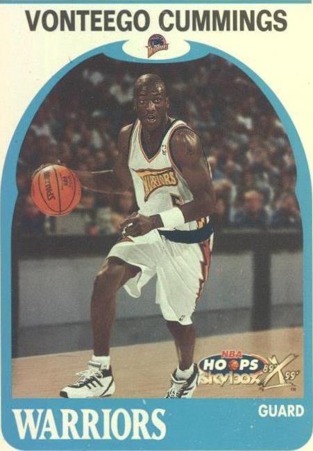 1999-00 Skybox NBA Hoops Decade - Vonteego Cummings #162 for sale