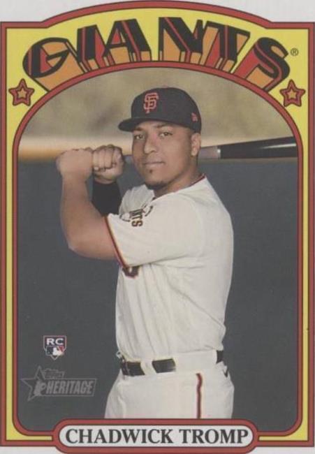 2021 Topps Heritage High Number - Chadwick Tromp #631